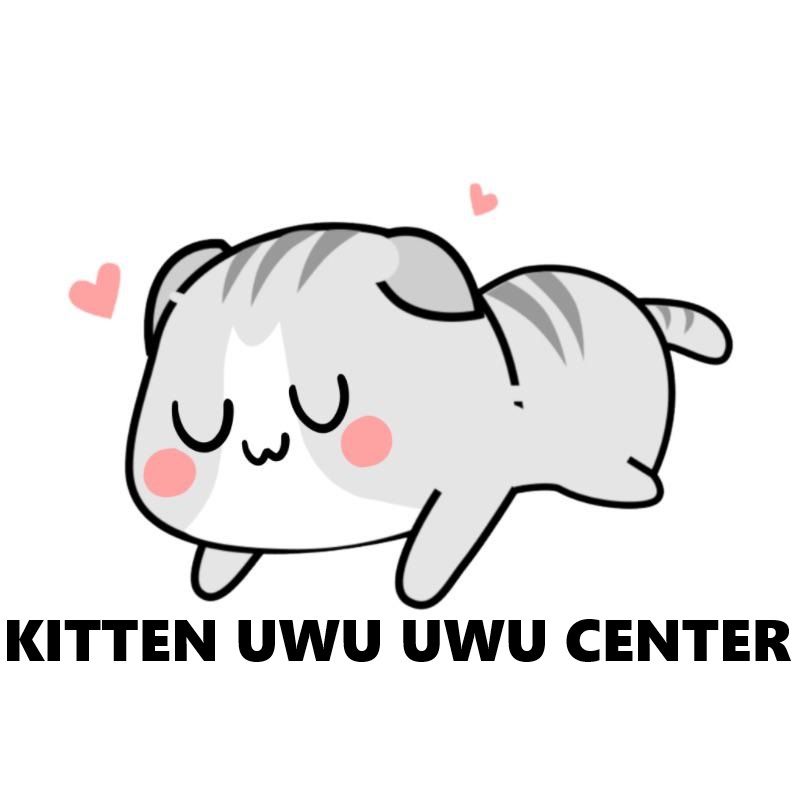 Logo Kitten uwu uwu Center